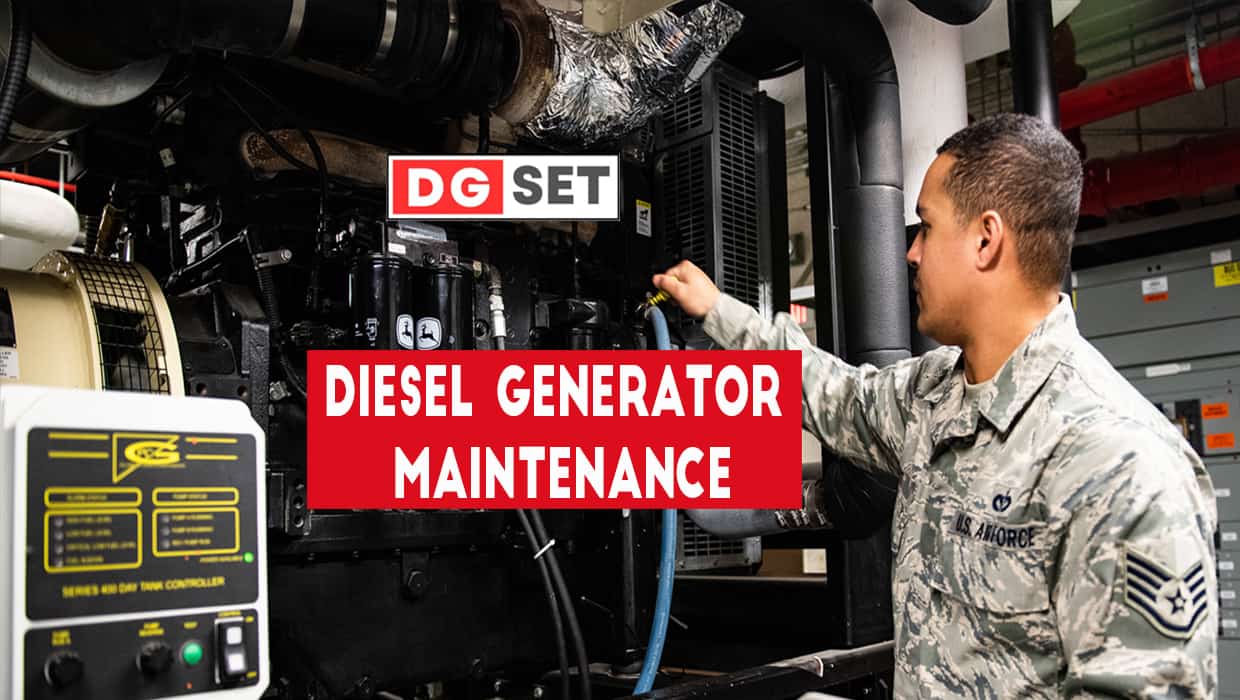 Diesel Generator Maintenance: Checklist, Cost, Schedule and Log Book