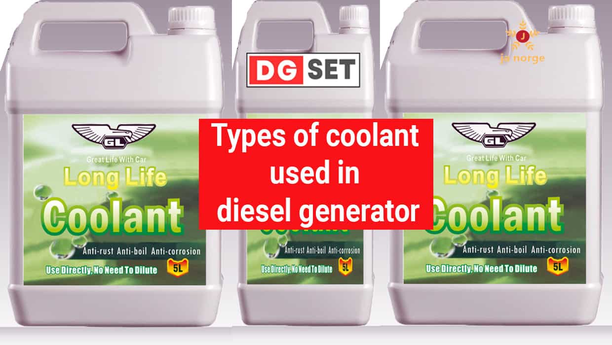 Types of Coolant Used in Diesel Generators A Comprehensive Guide