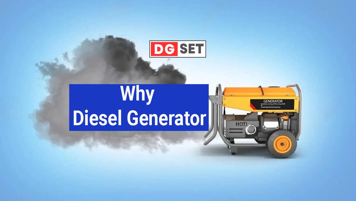 Why Diesel Generator is Used Why its rating in kVA, Why Power Factor