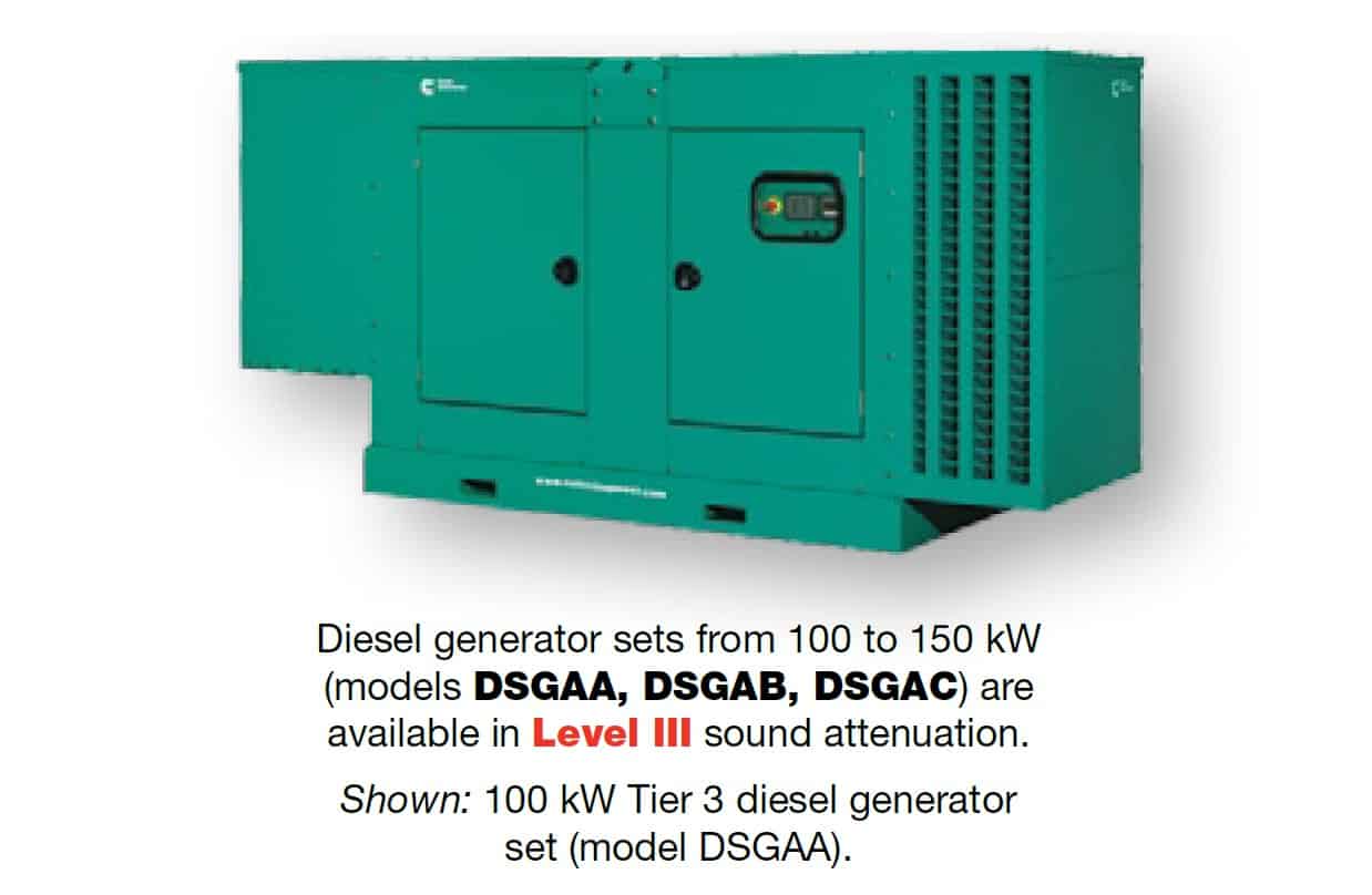 Unleash Reliable Power with Cummins Diesel Generator Enclosures