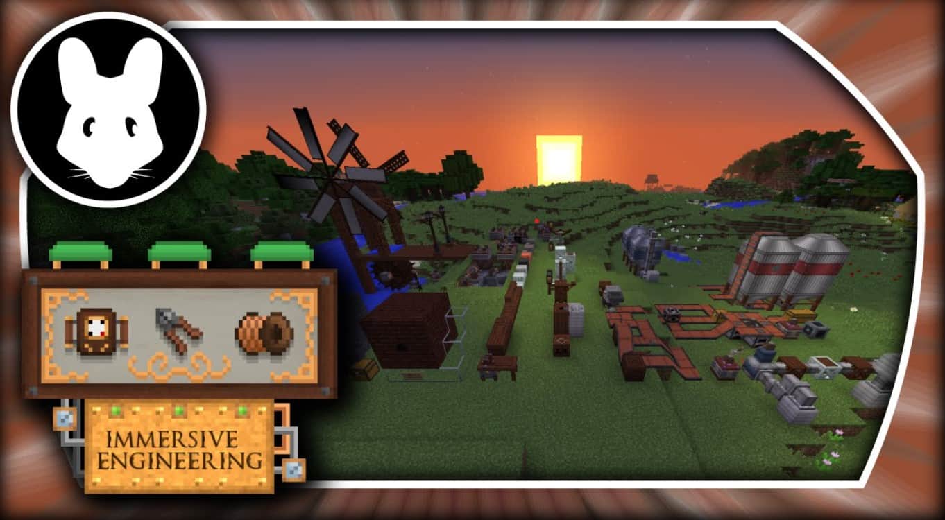 Minecraft Immersive Engineering Diesel Generator Setup & Steel Crafting