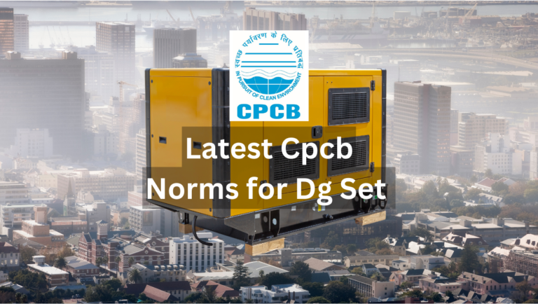 latest cpcb norms for dg set