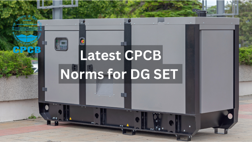 cpcb norms for dg set