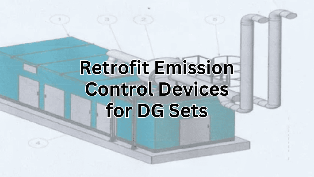 what is retrofit emission control device for dg set