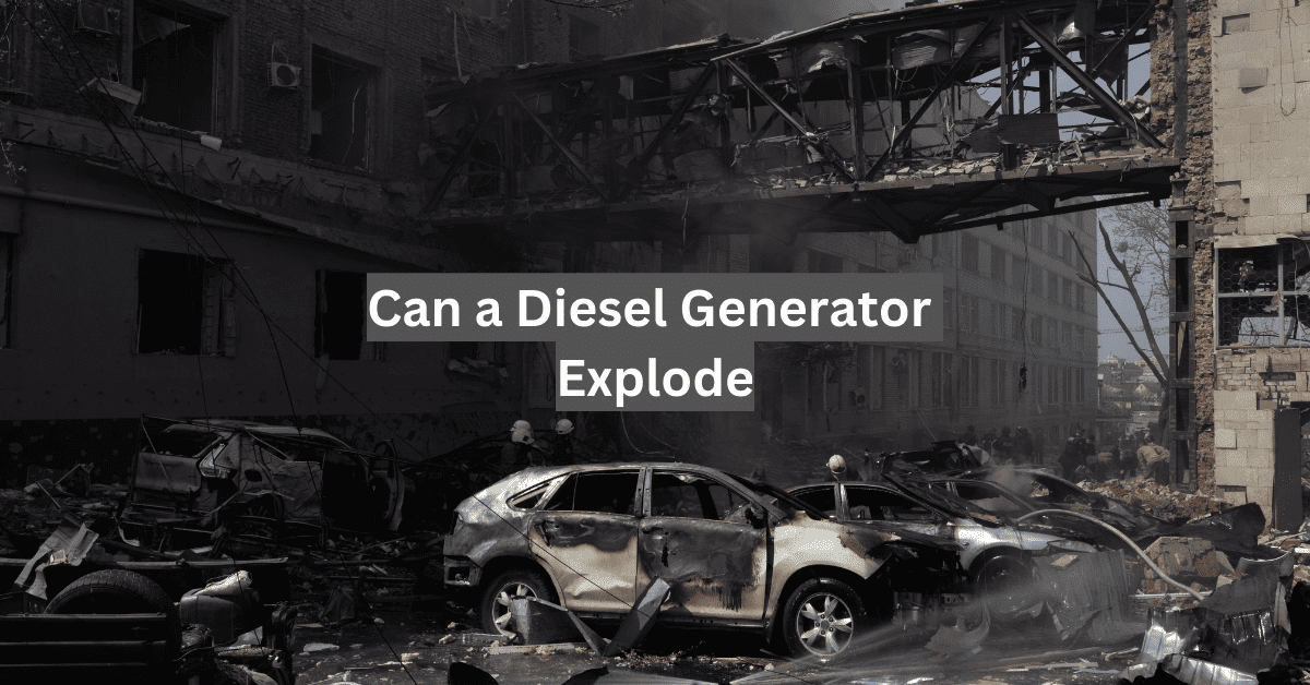 Can a Diesel Generator Explode? Understanding the Risks and Safety Measures