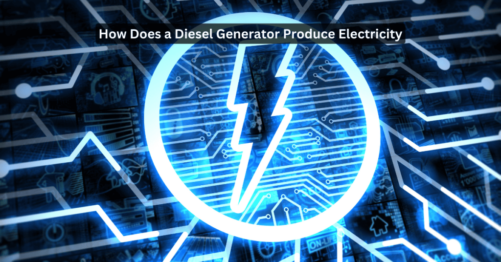 how does diesel generator produce electricity