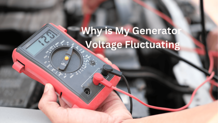 why is my generator voltage fluctuating