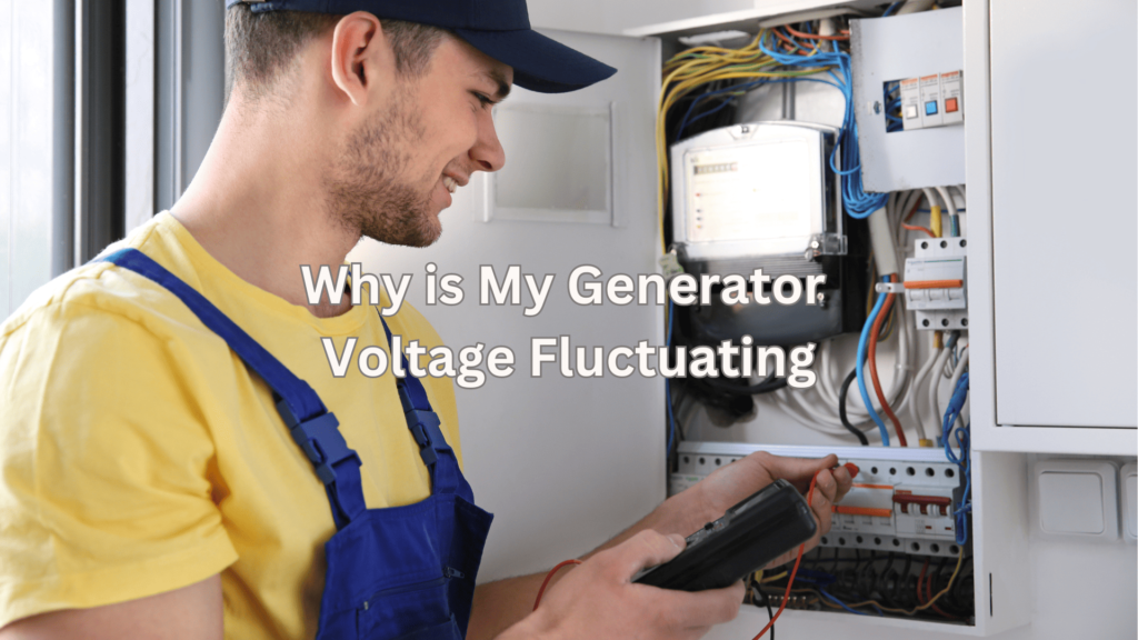 why does my generator voltage fluctuate