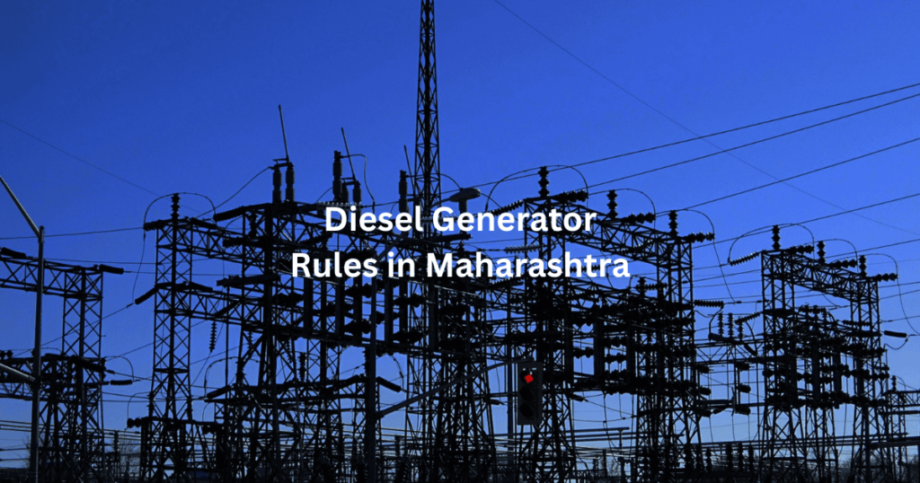 diesel generator rules in maharashtra