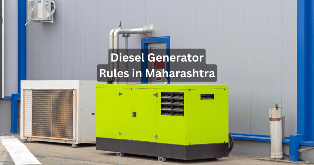 diesel generator rules in maharashtra