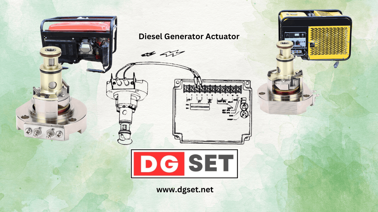 diesel generator actuator