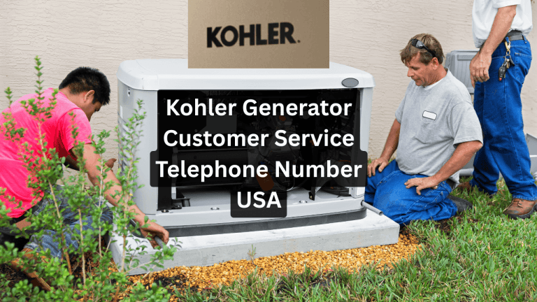 Kohler generator customer service telephone number USA – official support contact for home generators.