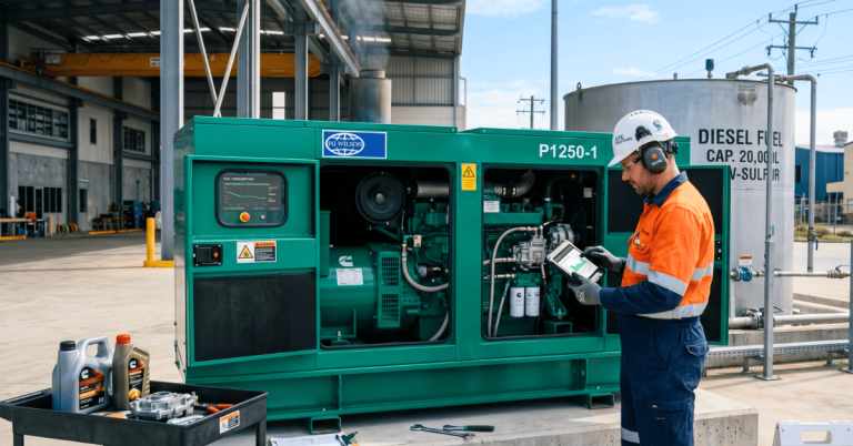 How to save generator fuel using proper diesel generator maintenance and fuel efficiency monitoring